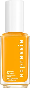 Essie Expressie Quick Drying Nail Polish in Yellow, No. 495 Outside the Lines, Vegan Formula, No Ingredients of Animal Origin