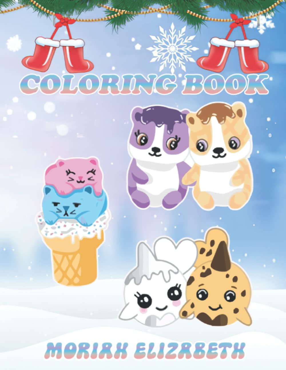 Buy Moriah Elizabeth Coloring Book Cute Characters for Fan Teen Men ...