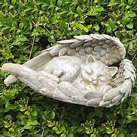Estatua Ángel Pet Memorial para Jardín Cover