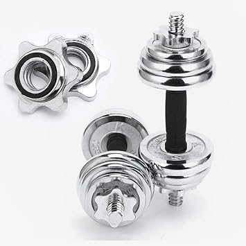 Dumbbell sets, Dumbbells Set Weights Plating Dumbbell Barbell Iron Home Men's Fitness Equipment A Pair Adjustable Weight(30kg(15kg*2))