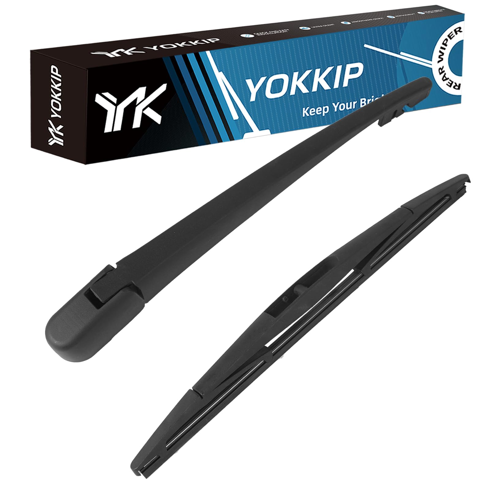 YOKKIPBack Windshield Wiper, Replacement for ACURA MDX 2007-2016 Rear Window Wiper Arm Blade Cover Assembly All Season, OE: 76720-STX-A01 76720STXA01