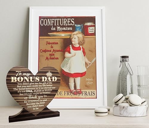 Miniatura 8 de Regalos de enfermera Placa de madera impresa, Placa de madera de regalo corazón, Cartel de madera de corazón, Nuevo regalo de enfermera corazón de