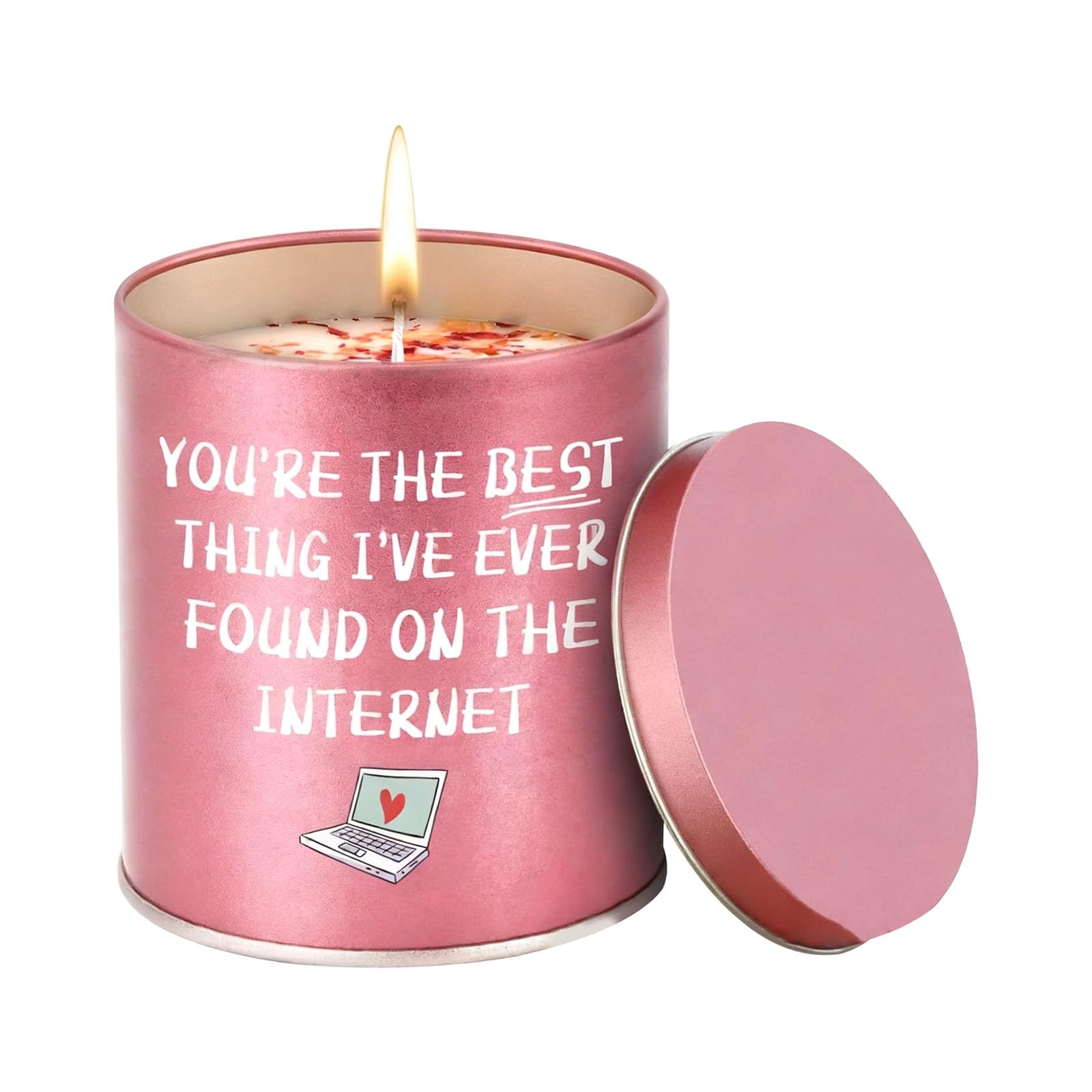 Jazuaiao Scented, Aromatherapys, Soys Waxes Jar Valentines Anniversary Present Stockings Stuffer for Mother Soys Waxes