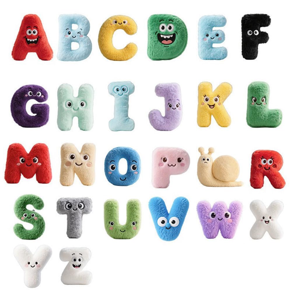 Amazon.co.jp: アルファベット ぬいぐるみ セット 0-9 数字 ロア