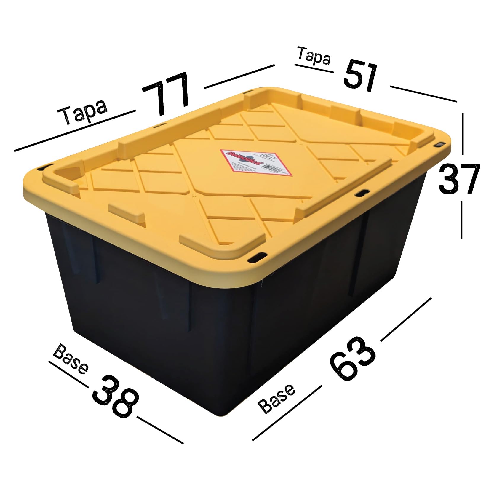 Amazon｜SELECTICA プラスチック収納ボックス 2個セット 蓋付き 様々な