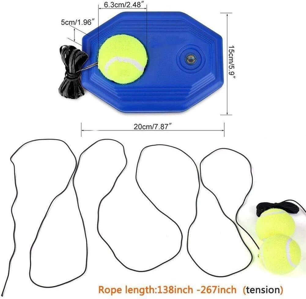 CIMERAC Tennis Trainer Tennis Equipment Tennis Ball Trainer Practice Training Tool Sport Exercise (Tennis Trainer 2.0) : Sports & Outdoors