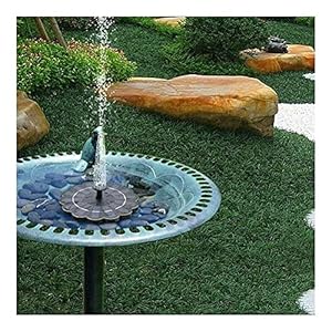 Mini Fountain Aangedreven Water Fountain Garden Pool Vijverdecoratie Waterpomp Panel Bird Bath Fountain Floating Accessoires voor fonteinfonteinen in de tuin (Color : 4 pcs)