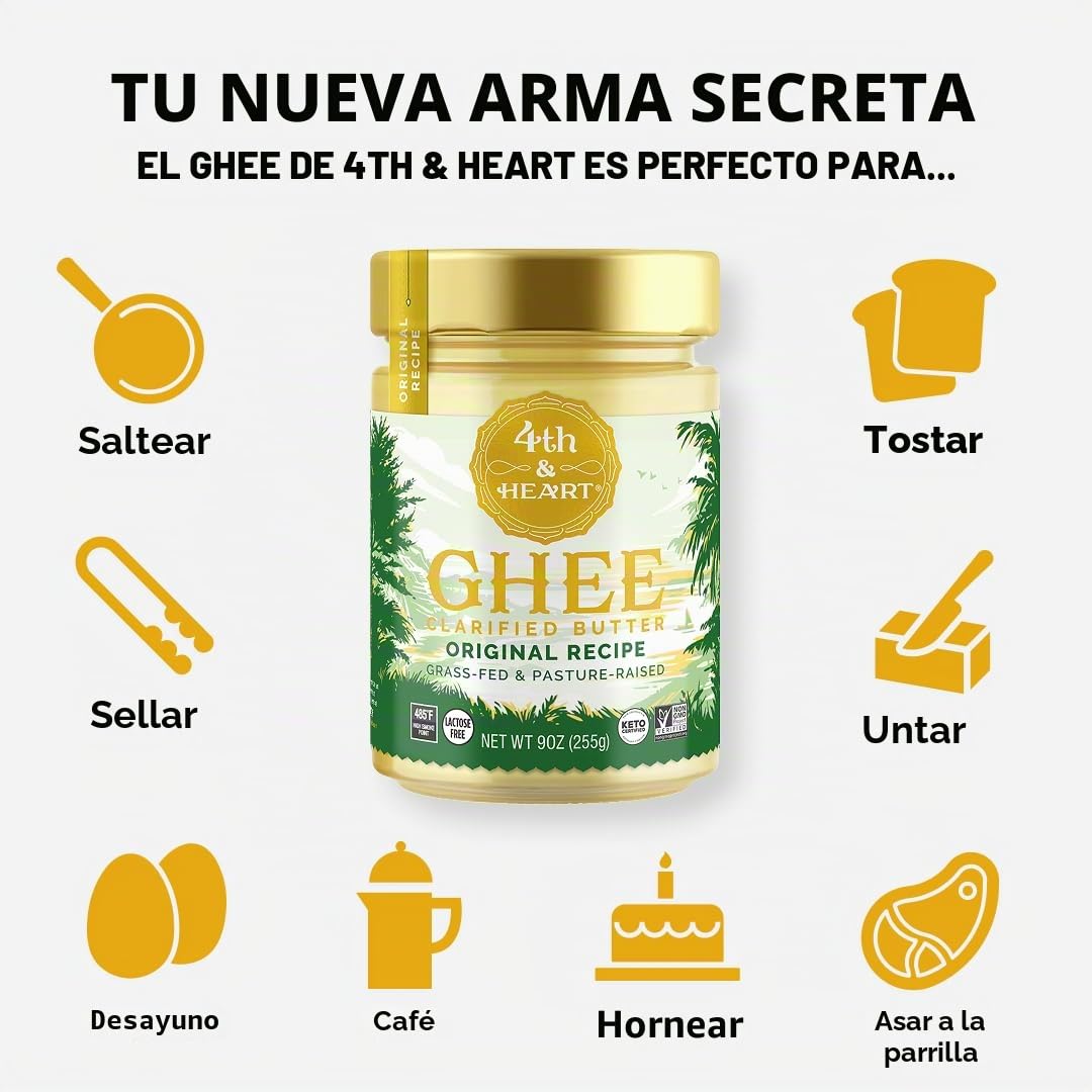 4th & Heart - Original de la mantequilla de la mantequilla de búfalo - 9 oz.
