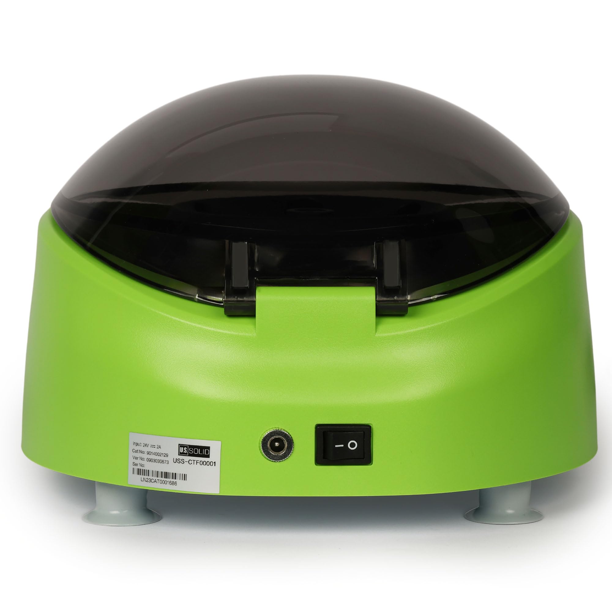 U.S. Solid Centrífuga de sobremesa – 6 unidades de 1.5-5 ml/7 ml/10 ml/15 ml, 300-5000 RPM, 2600xg RCF Desktop PRP Lab Centrifuge Machine
