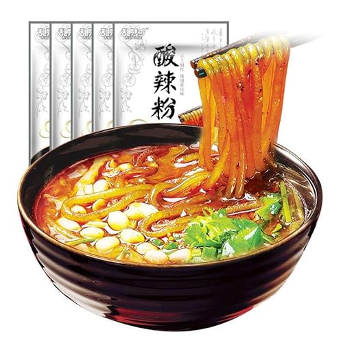 重?料理 重慶酸辣粉 重?酸辣粉248g/袋 火鍋川粉 火??粉 ?面条 紅薯粉条 辛くて酸っぱい麺 激辛春雨スープ 麻辣米粉 中国春雨 中華食材 中華料理 鍋料理 重?省名物酸辣湯麺 即席春雨 (酸辣粉,10袋)