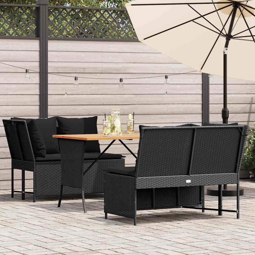 Canapé de jardin en rotin synthétique pour vos soirées d'été et moments détente