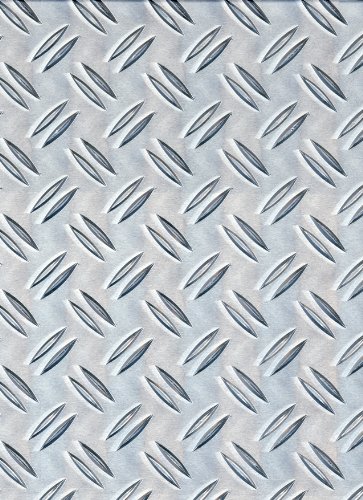 GAH-ALBERTS 466725 - Estructura de chapa - corrugado estampado, aluminio, 300 X...