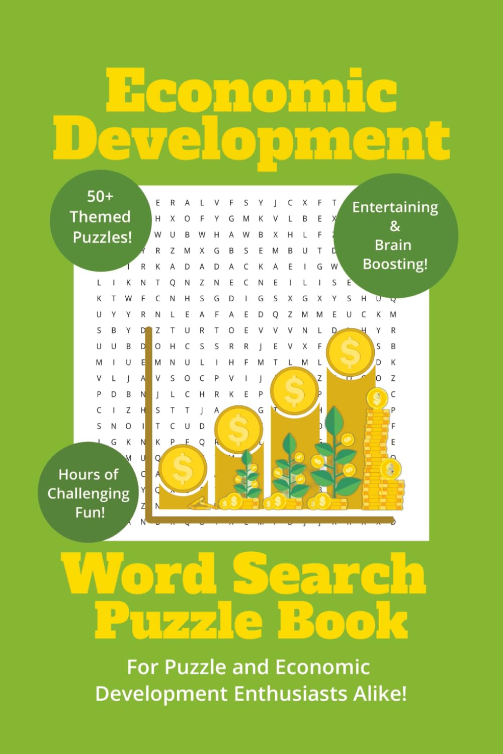 Economic Development Word Search Puzzle Book (International Development Themed Word Search Puzzle Books)