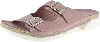 Zuecos de Material Cuero Mujer 0521700