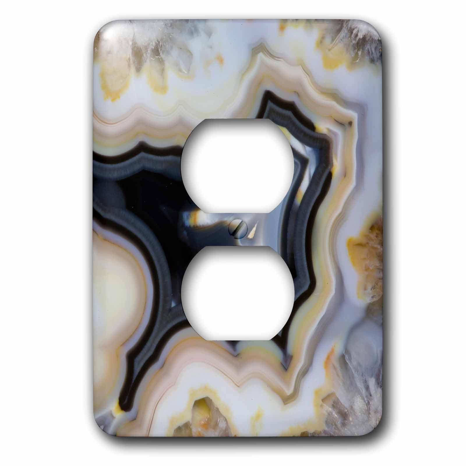 Quartzsite blanc et gris prise double pour salon moderne 3D Rose lsp_229613_6