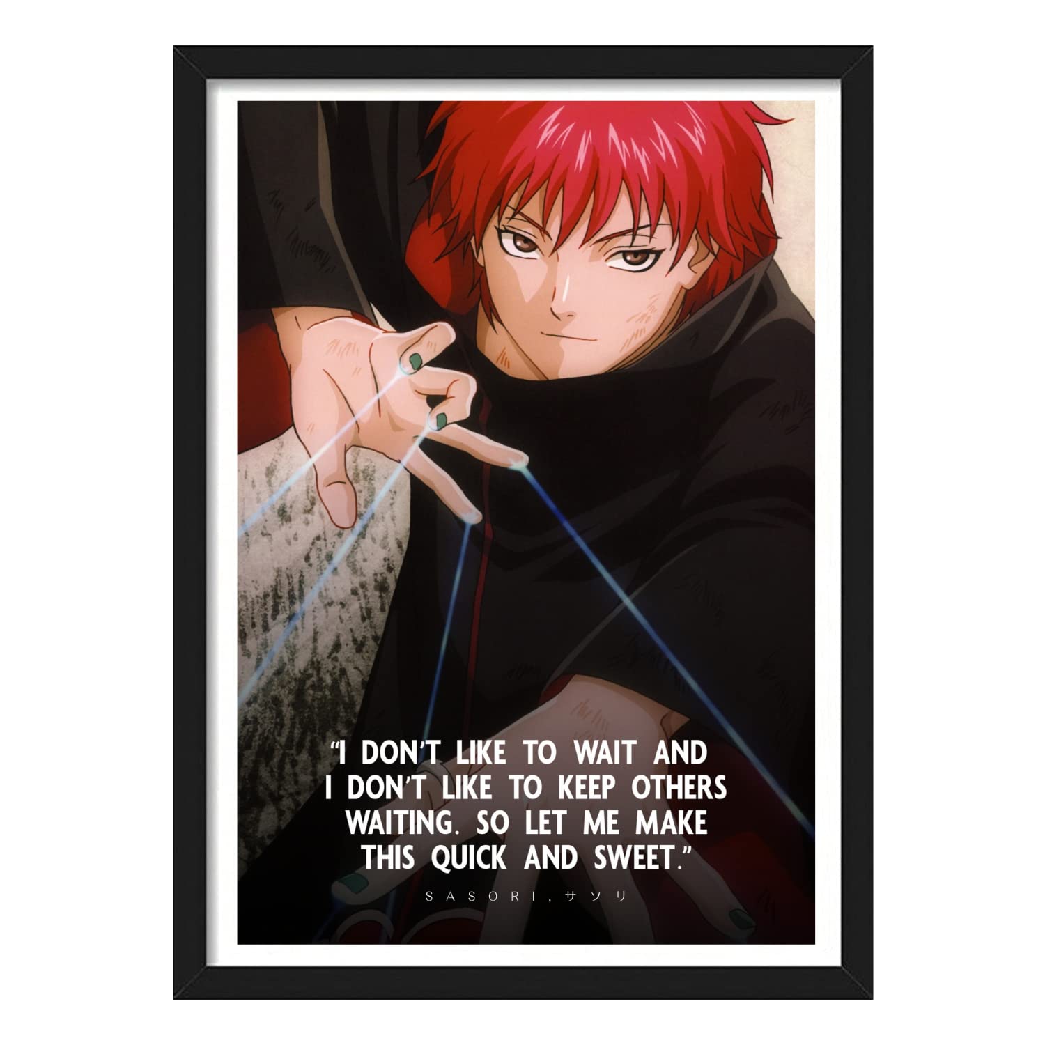 Naruto Shippuden Framed Poster - Minato Namikaze Art -10