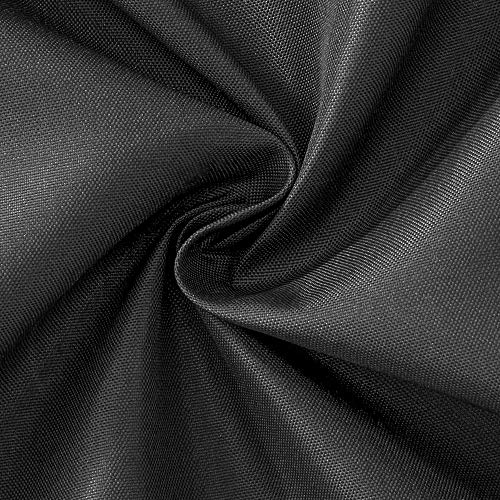 Image of N&Y HOME Fabric Shower Curtain or Liner with Magnets, Graphite Gray | Hotel Quality, Machine Washable, Water Repellent, Standard Size