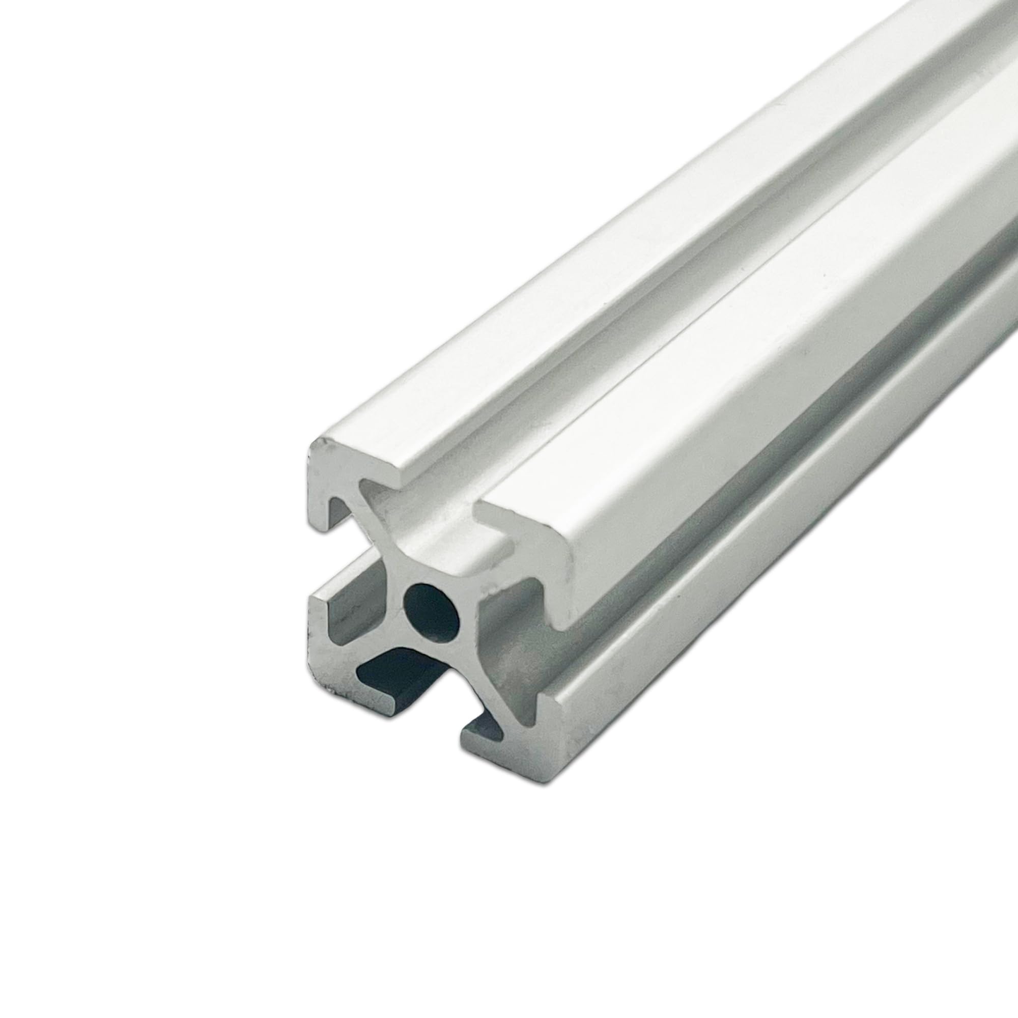 Aluprofil 20x20 mm | Nut 5 | 14 m = (7 Stück mit 2 Meter Länge) | eloxiert | Aluminium Profil | Nutenprofil | Aluprofil | Alu Profil | Leicht | Montagesystem |
