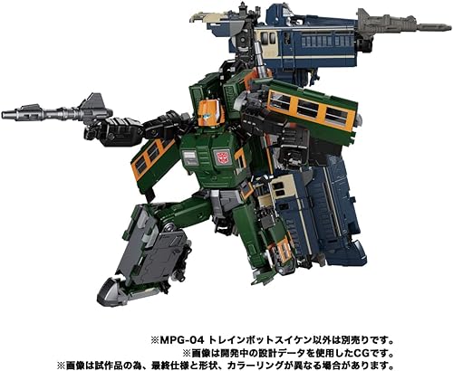 Miniatura 11 de Transformers Masterpiece Serie G MPG-04 Tren Bot Dichen F8101