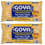VALUE 2-Pack 32oz Total - Golden Hominy Corn - Maiz Trillado Amarillo Bundle - 2 Bags of Golden Homi