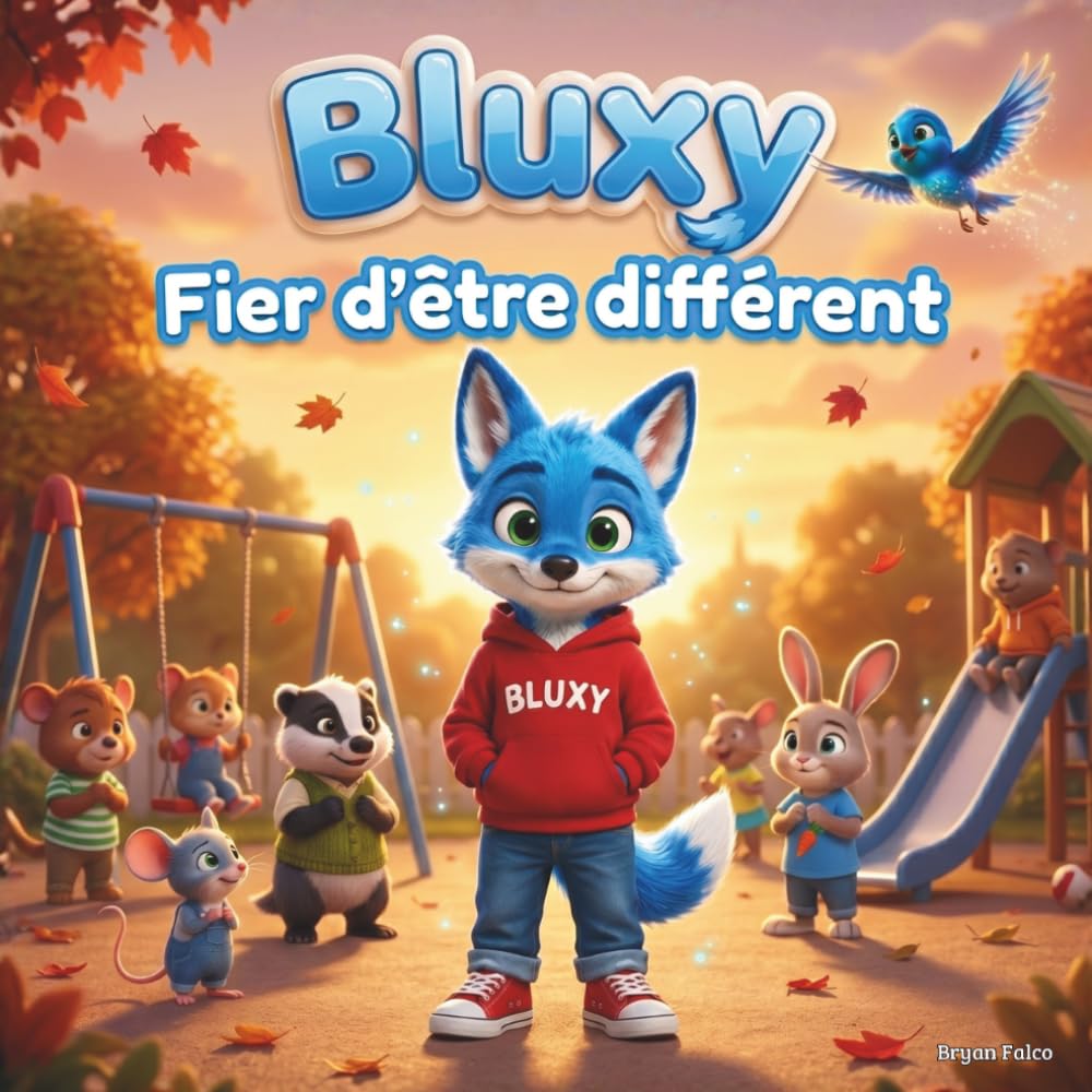 Bluxy: Fier d'être différent (Bluxy, qui t'aide à grandir dans la vie)