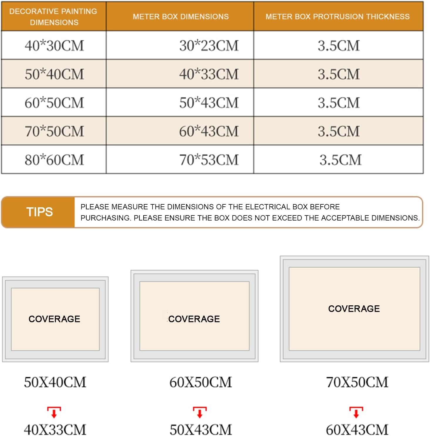Breaker Box Decorative Cover, Multifunctional Hide Distribution Cover Decoration, Electrical Panel Cover for Indoor Outdoor Breaker Hiding Panels(Gold 7,80 * 60cm/31.5 * 23.6in)