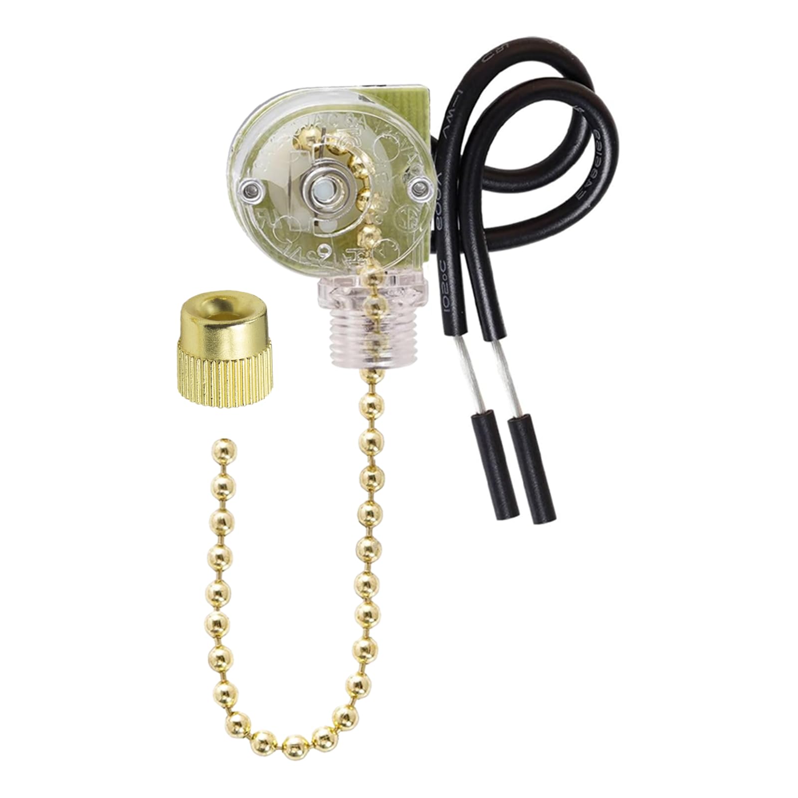 Ceiling Fan Light Control Switch, Replacement for Hunter Hampton Bay Harbor Breeze Ceiling Fans,On-Off Light Switch (1, ZE-109 Bronze)