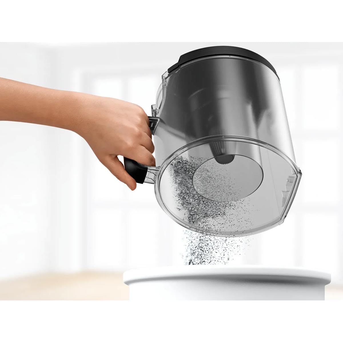 Bosch Serie 6 BGC41XALL - Aspiradora sin Bolsa, Color Blanco, 750 W, 68 decibelios