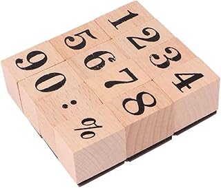 VILLCASE 12pcs Month Abbreviation Seal DIY Scrapbook Woodsy Decor Hand Decor DIY Stamp Kit Decorative Rubber Scrapbook Seal Household Rubber Stamps Carved Scrapbook Stamps Handcraft Supply