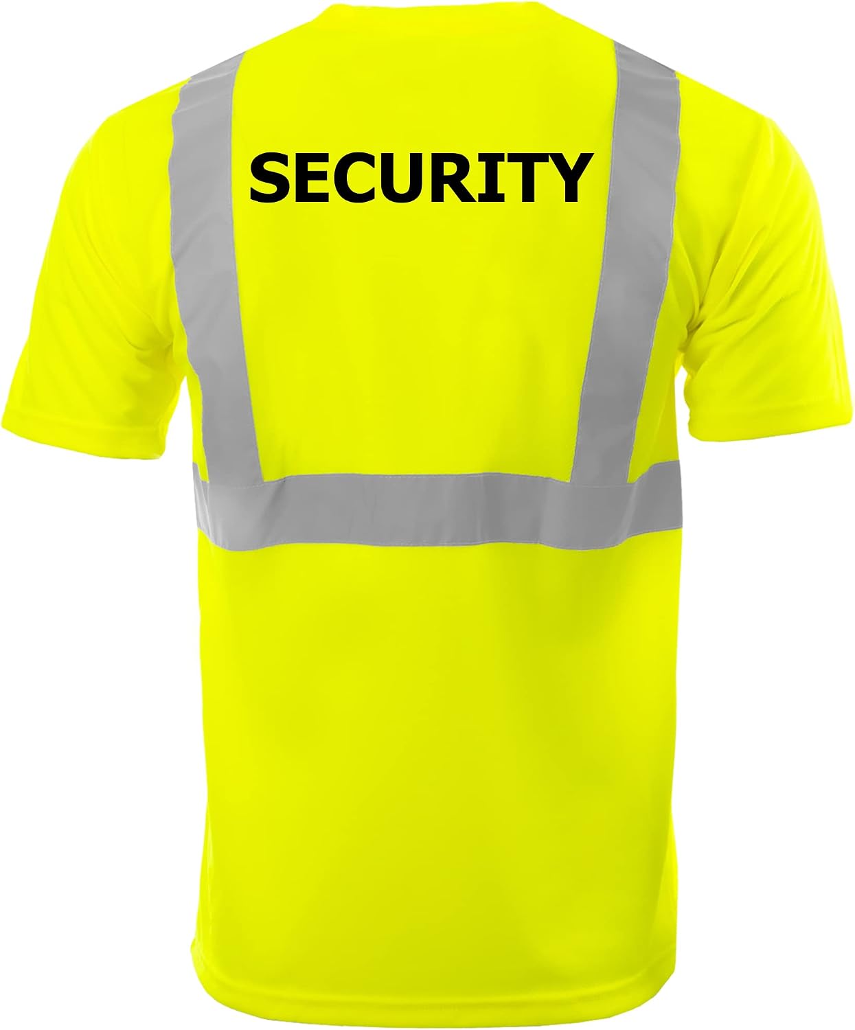JORESTECH Safety T Shirt High Visibility Printed Short Sleeve Shirt Yellow