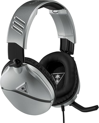 Turtle Beach Recon 70 Gaming Headset – Silver (Multi)