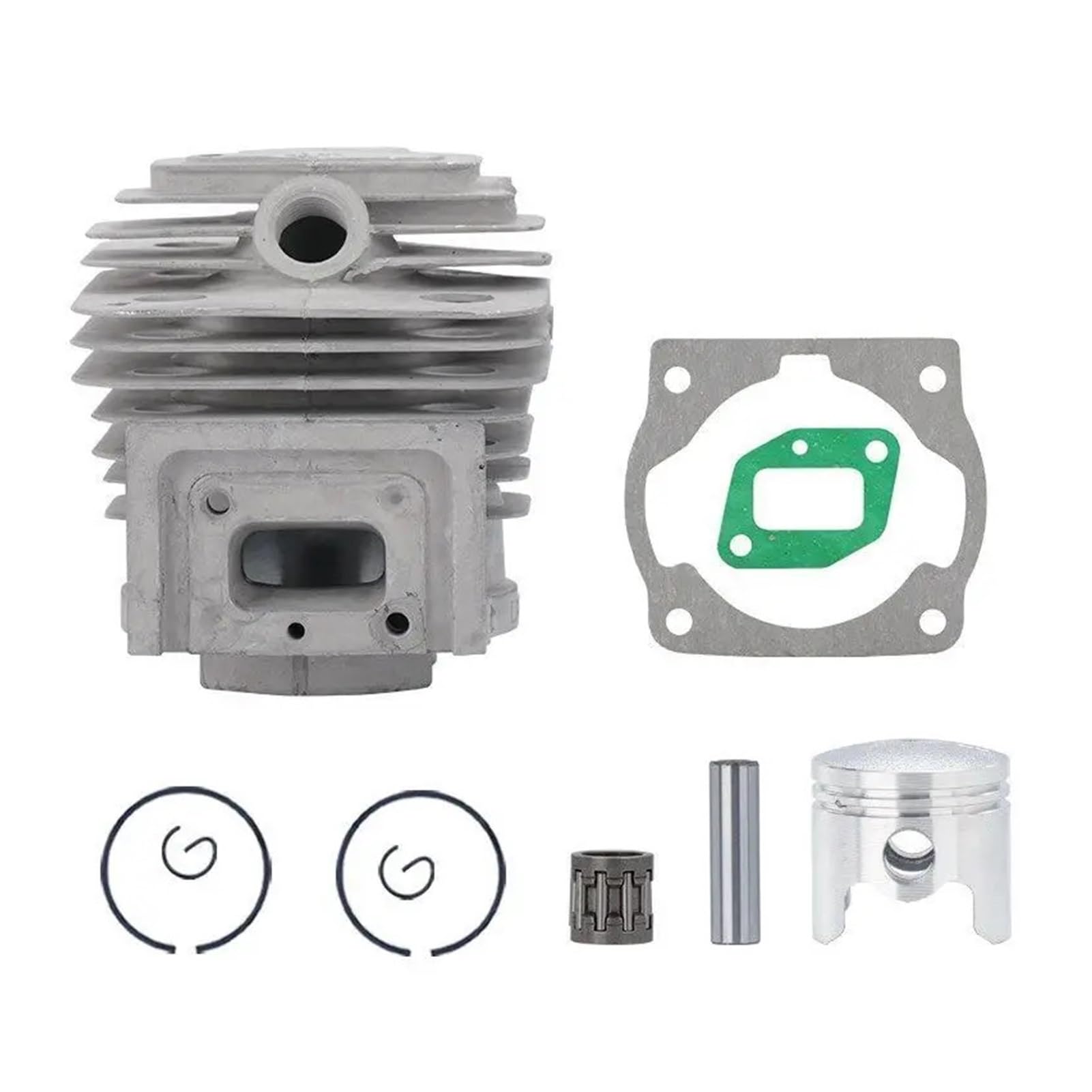 Set di kit di fasce elastiche for guarnizioni del cilindro da 44 mm compatibile con la sostituzione del kit pistone del cilindro della sega da taglio for decespugliatore Mitsubishi TL52 BG520(