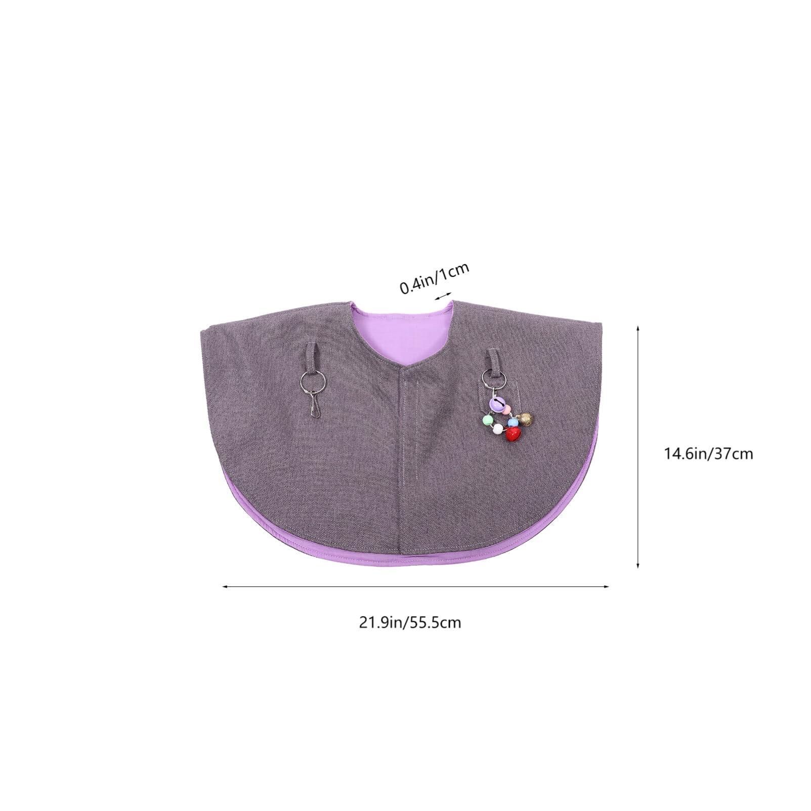 Ipetboom Pet Scratch Prevention Parrot Shawl Bird Shoulder Pad Cotton Material Training Shoulder Cape