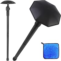 Vista 1 de Palo protector de viaje para club de golf, 33 a 60 pulgadas, soporte de respaldo ajustable para aerolíneas rígidas, brazo rígido, protector de club