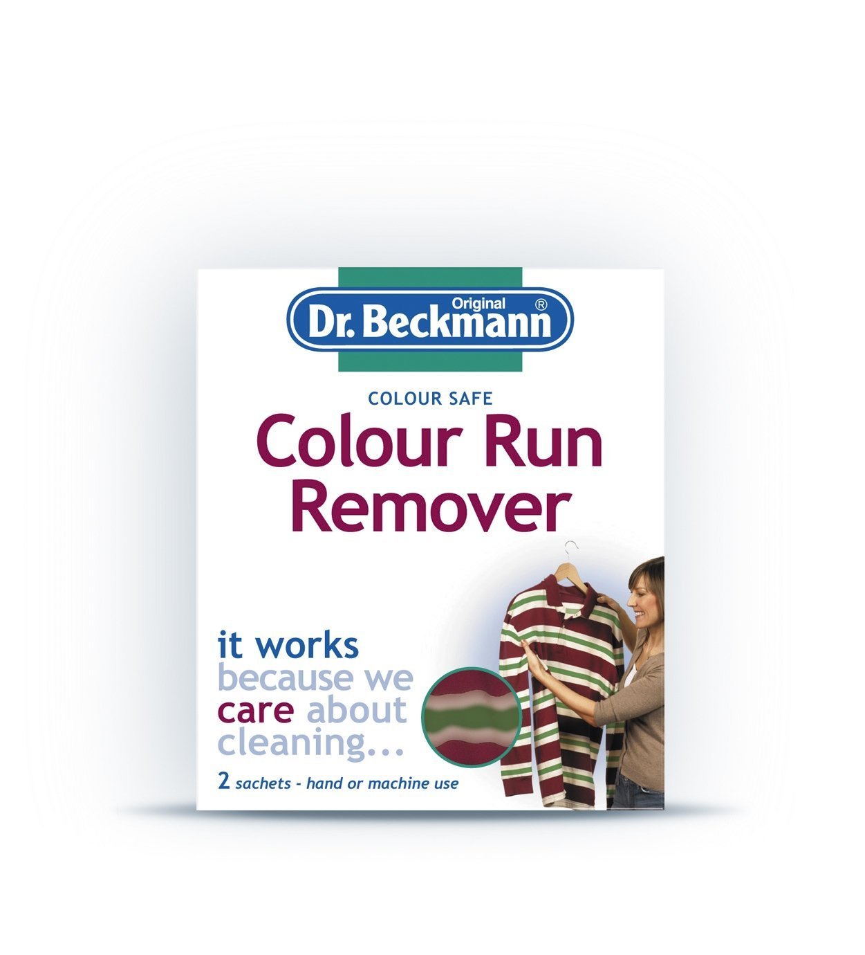 Dr Beckmann Colour Run Remover, 2 Count
