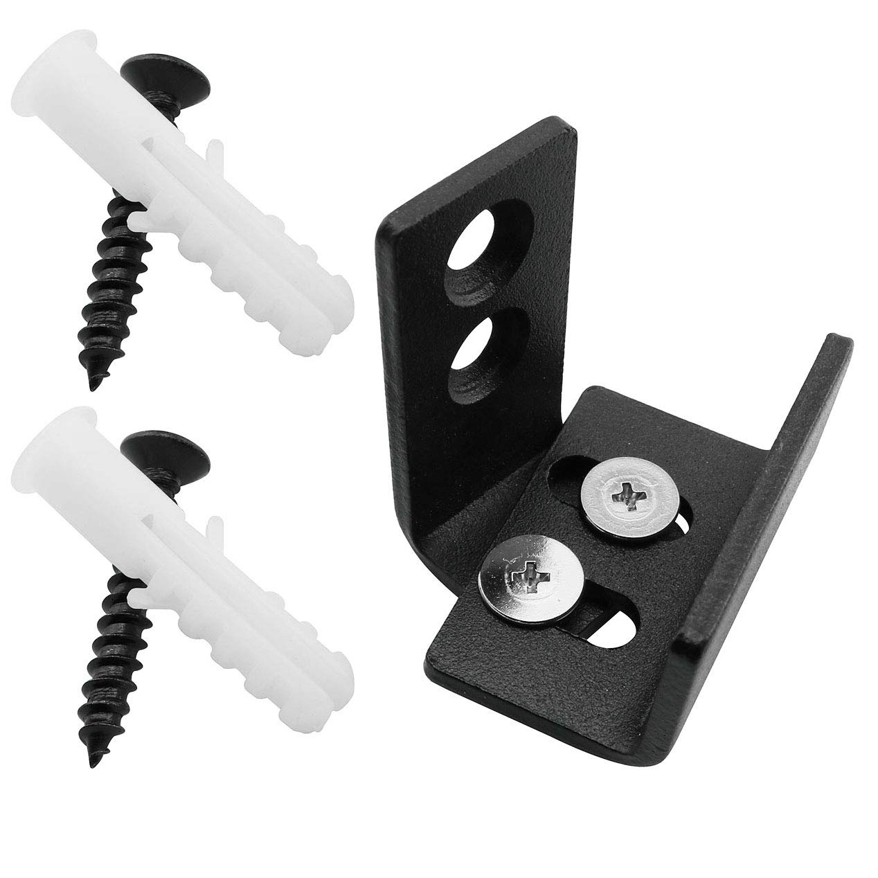 PSCCO Sliding Barn Door Floor Guides Wall Mounted Floor Guides