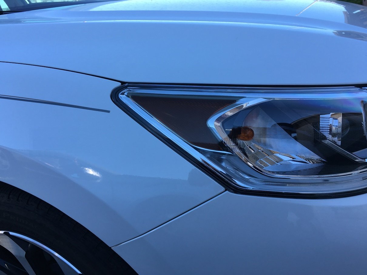 Precut Vinyl Tint Overlay for 2016-2017 Honda Accord Sedan Headlight Signal Light - Amber Delete