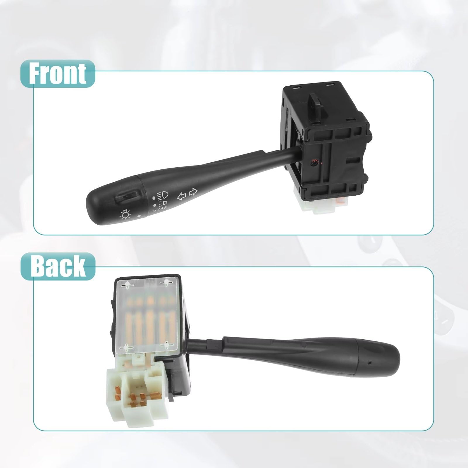 Mando Luz Indicadora Compatible Con Nissan Para Pathfinder 1994-1995 Para D21 1994 Para Pickup 1995 1pieza Interruptor Control De Crucero De Giro De Columna Dirección De Automóvil 25540-64Y00