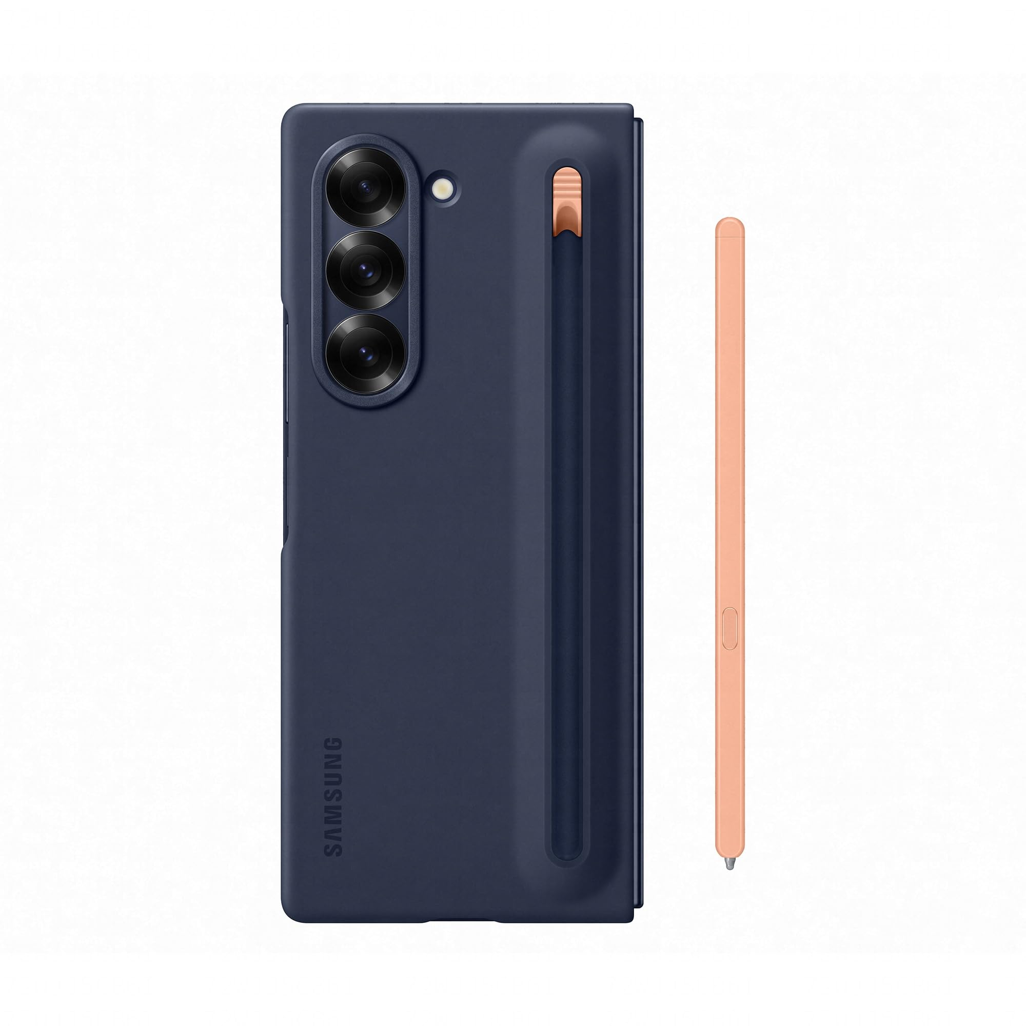Samsung S Pen Case Custodia con S Pen integrata e design sottile per Galaxy Z Fold6, Navy