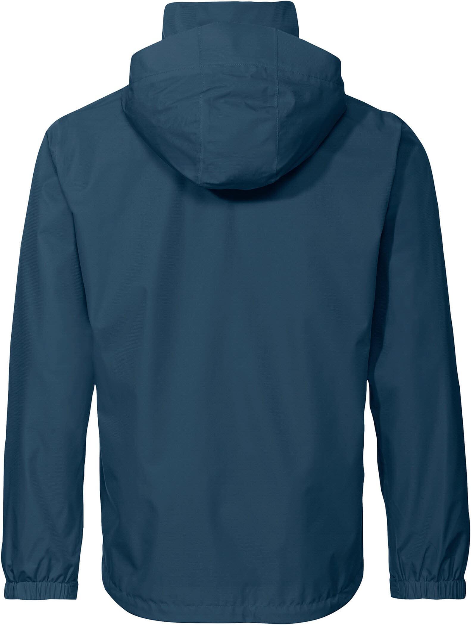 VAUDE Escape Light Regenjacke für Herren, wasserdicht – Baltic – Gr. XL | Wasserdicht und atmungsaktiv mit 2-Lagen-Membran – Übergangsjacke für Wandern – Radfahren, Reisen und Alltag
