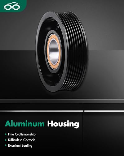 Miniatura 3 de SCITOO Kit de montaje de bobina de embrague del compresor de CA para N-issan Maxima Altima 3.5L 2002-2007