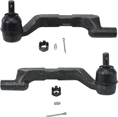 Miniatura 1560 de Detroit Axle - Kit de brazos de control de extremo delantero RWD para Dodge Ram 03-06 2500 3500, 2 brazos de control superior con rótula 2 varillas