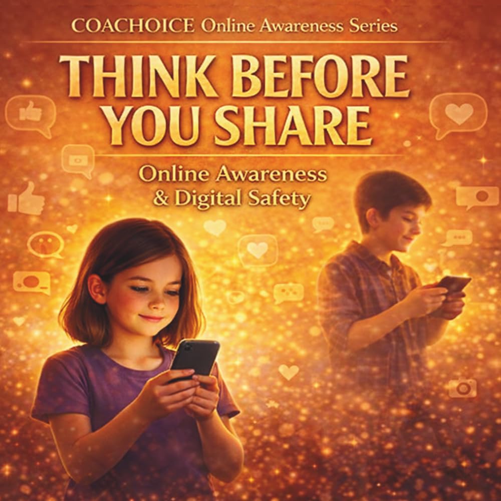Think Before You Share – Girl Version: Building Confidence & Online Awareness for Kids (Think Before You - Girl Version - Online Awareness Series)