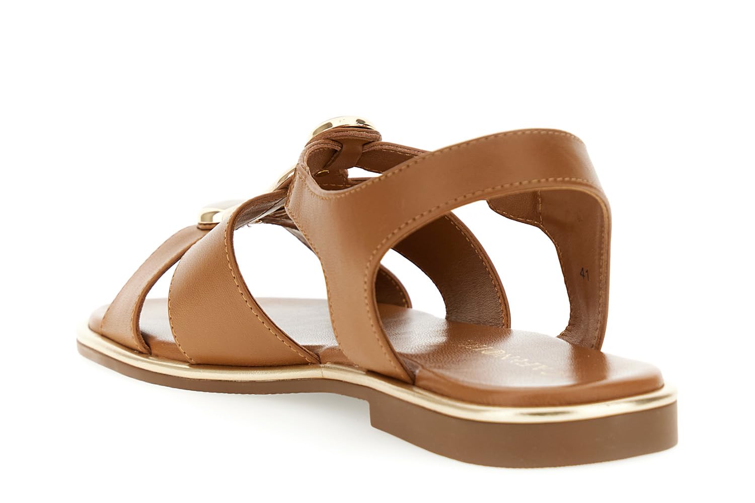 CAFèNOIR - Sandali In Pelle Con Fibbia E Triplo Accessorio, Da Donna