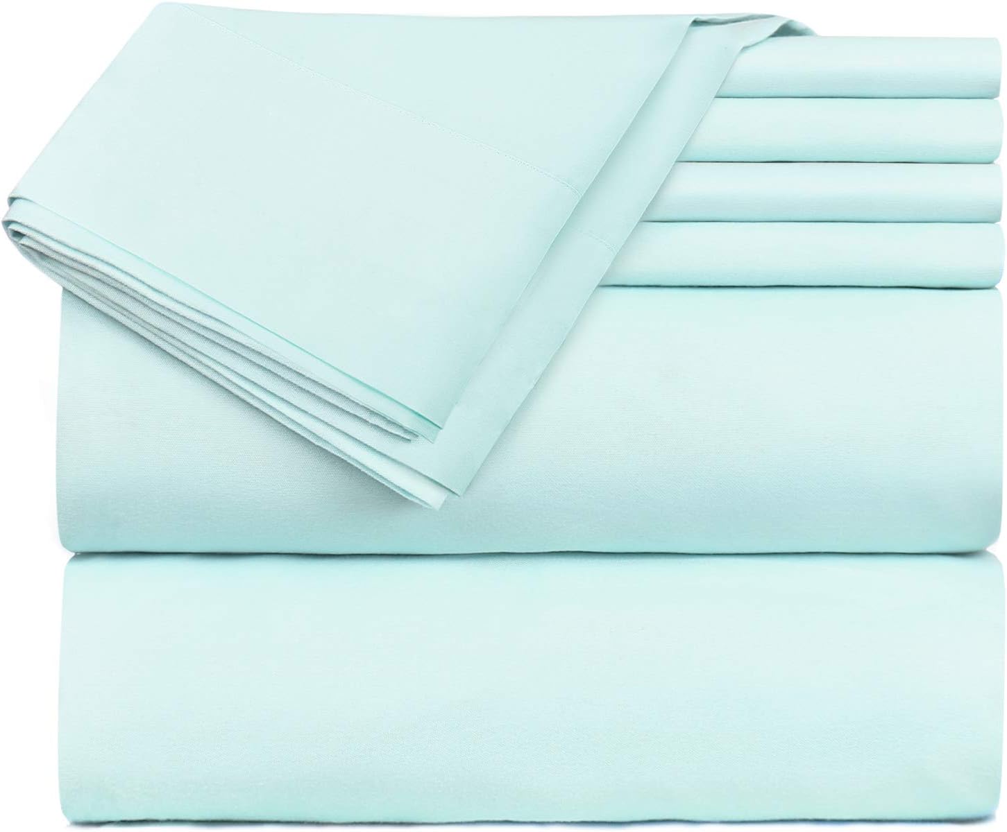 Hearth & Harbor Queen Sheets, 6 Piece Bed Sheets for Queen Size Bed