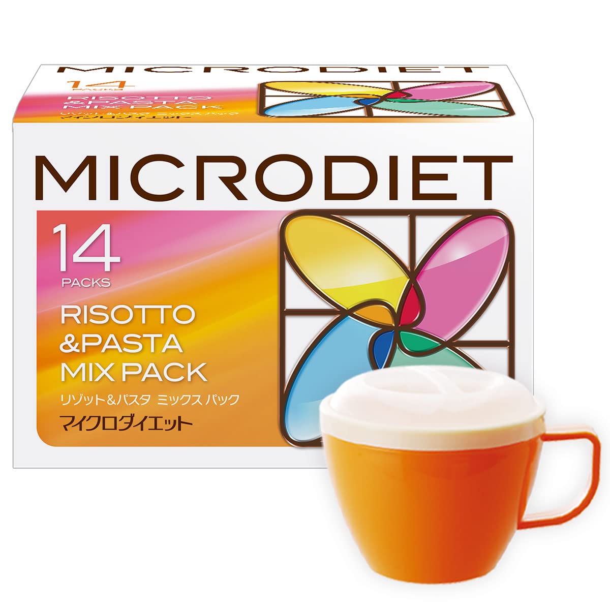 【匿名配送】 シリアル リゾット 合計14袋 マイクロダイエット サニーヘルス マイクロダイエット リゾット＆パスタ ミックス