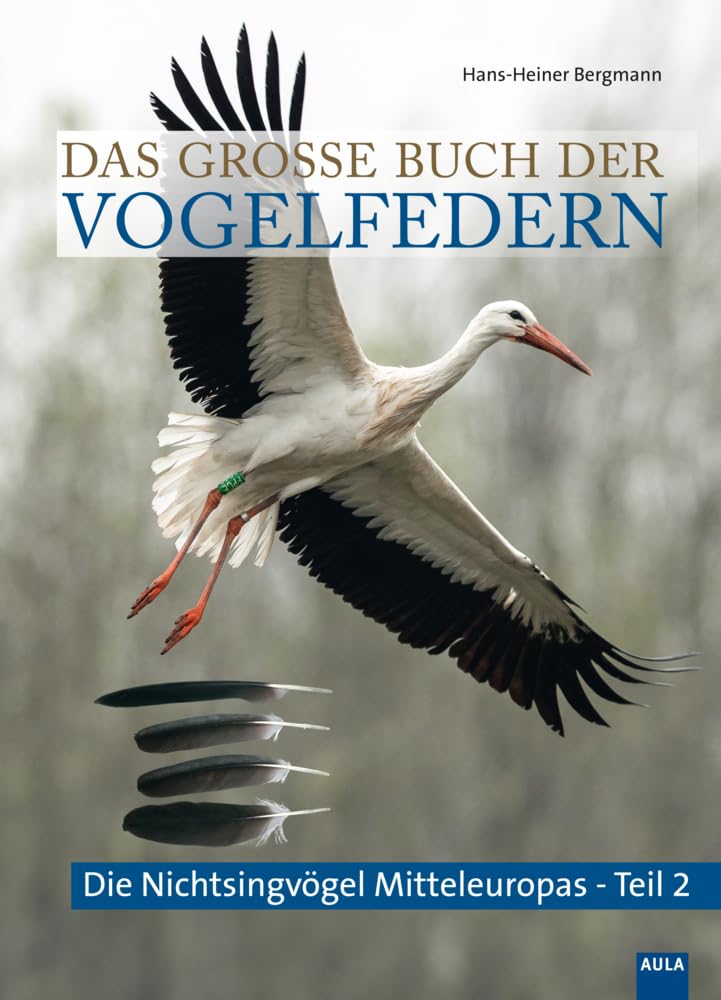 Das große Buch der Vogelfedern: Die Nicht-Singvögel Mitteleuropas - Teil 2