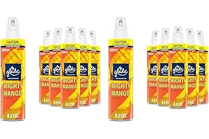 Glade Mighty Mango Air Freshener Room Spray for Odor Elimination, 8.3 oz,...