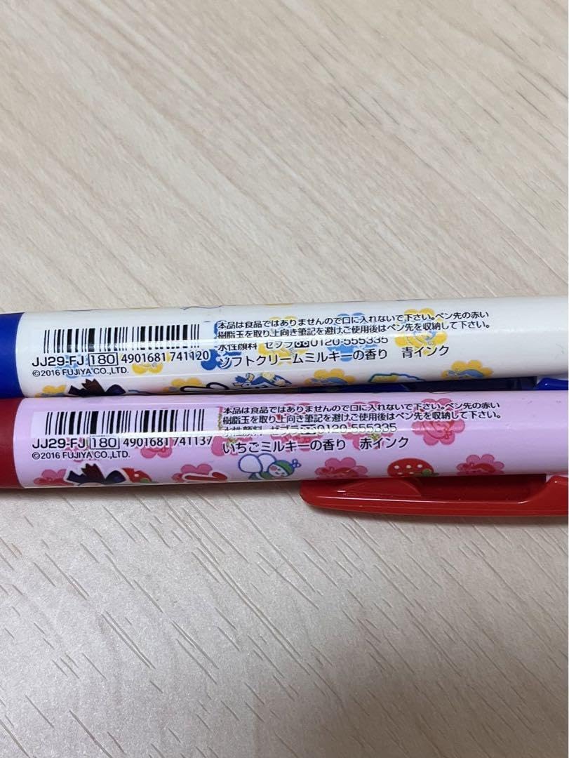 サラサクリップ　ペコちゃん　香り付き　ボールペン 数量限定ペコちゃんボールペンお菓子の香りもついたゼブラ