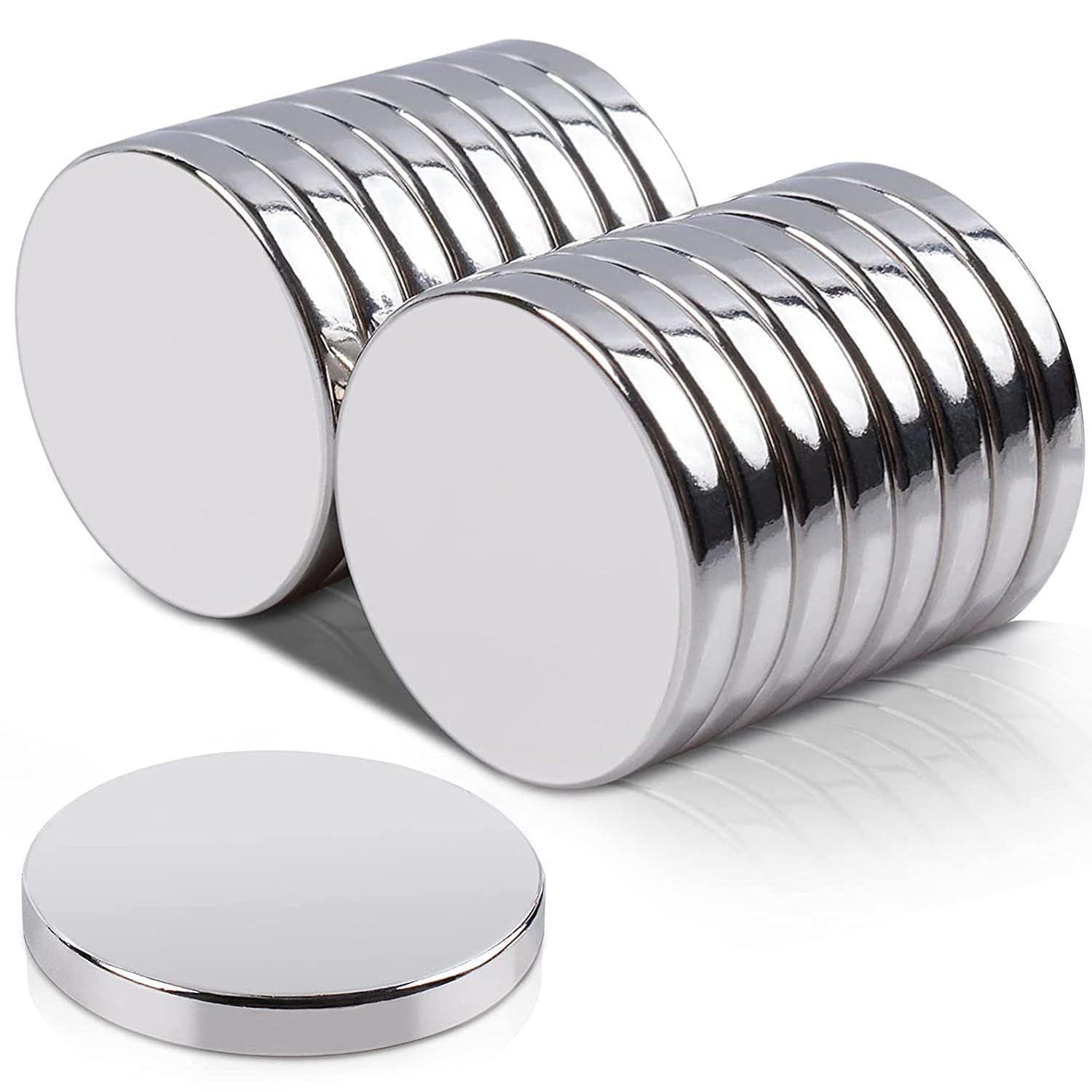MAGXCENE 100 Pcs Neodymium Magnet, 8 x 1mm Tiny Strong Small Round Magnets with Adhesive, Rare Earth Magnets Strong for Industrial Fridge Whiteboard — Amazon image 9